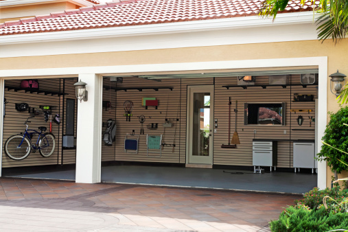 Well organized garage