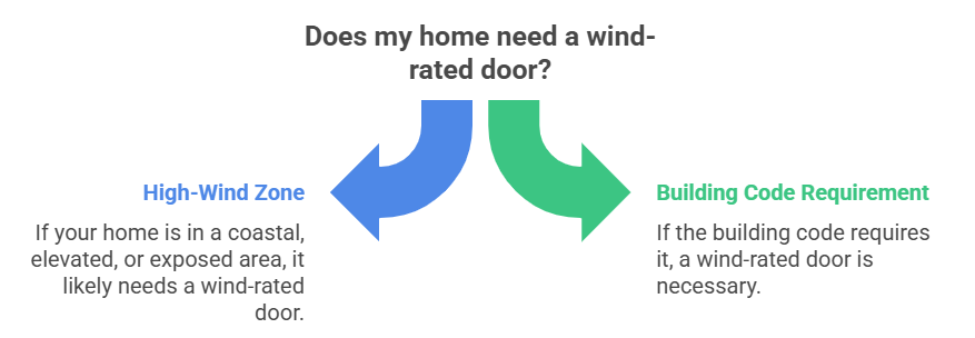 do you need wind-rated garage door for your home in western australia