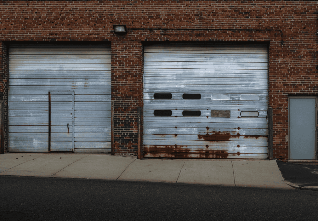 garage door repair in perth for rusted garage door